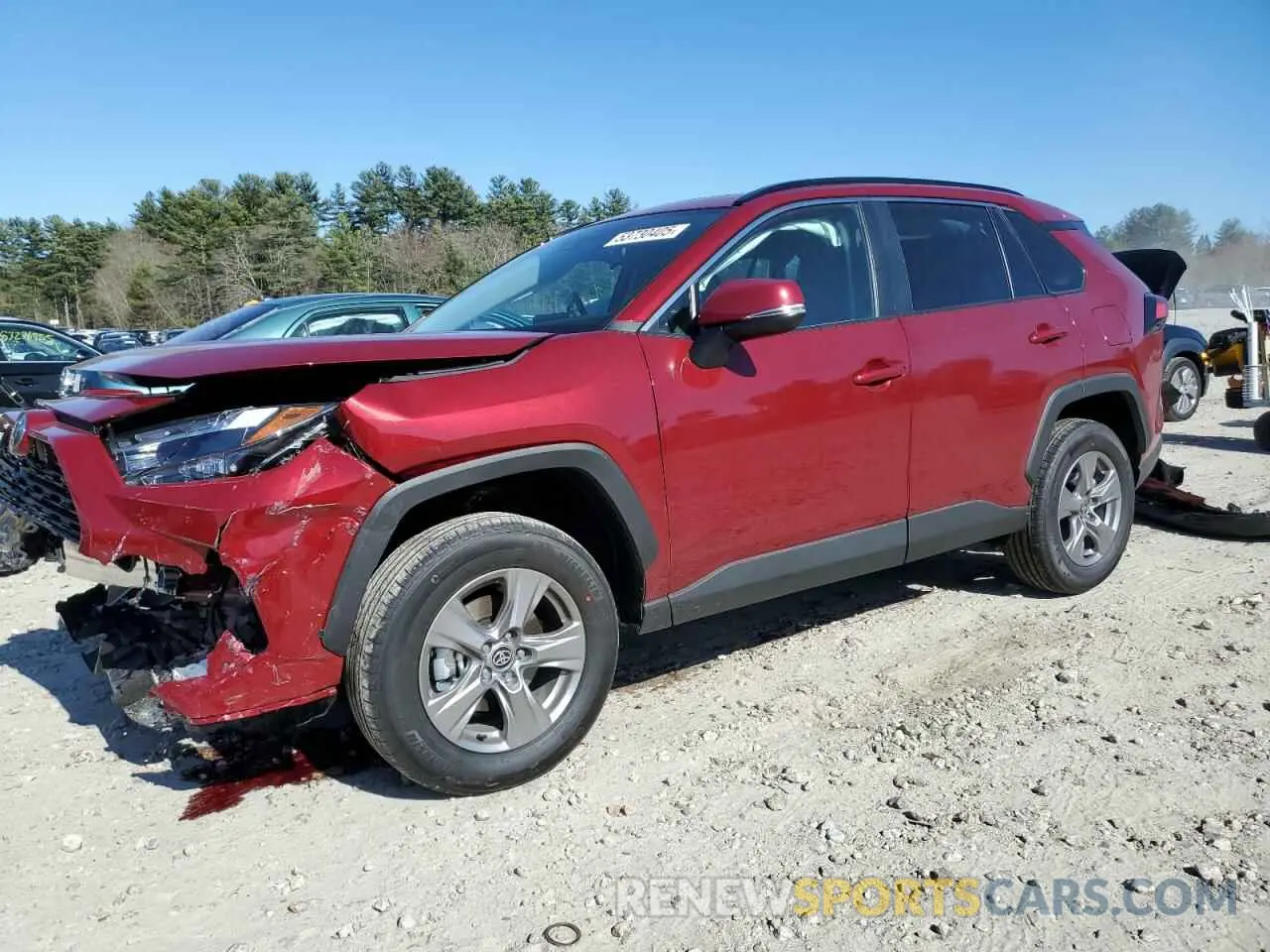 1 Photograph of a damaged car 2T3P1RFV8SW526152 TOYOTA RAV4 2025