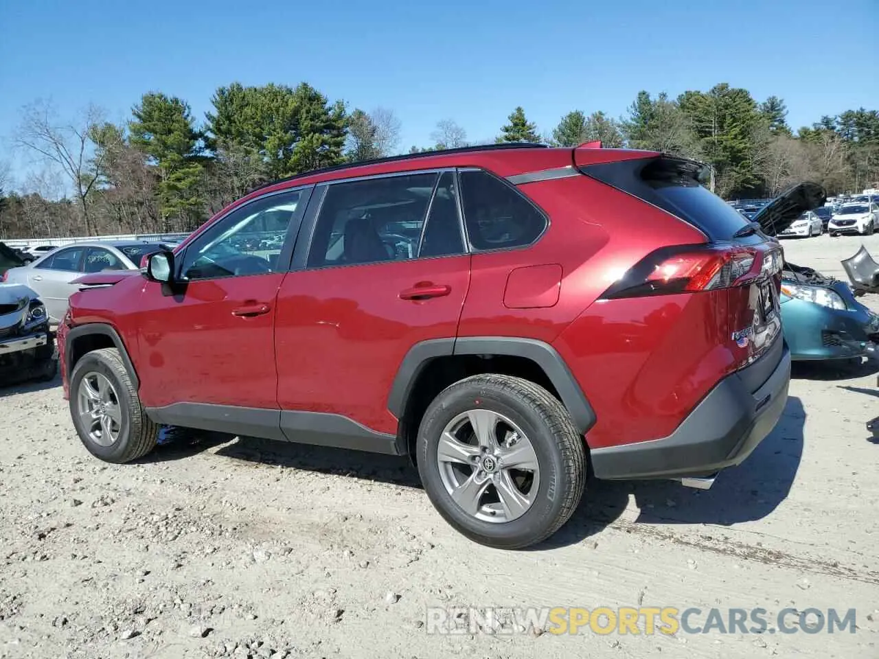 2 Photograph of a damaged car 2T3P1RFV8SW526152 TOYOTA RAV4 2025