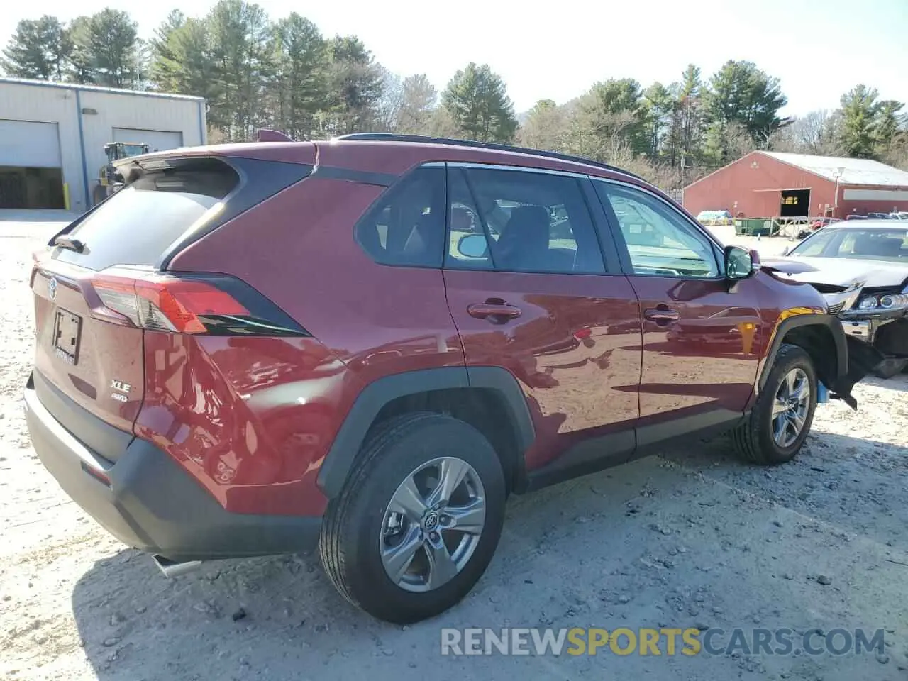 3 Photograph of a damaged car 2T3P1RFV8SW526152 TOYOTA RAV4 2025