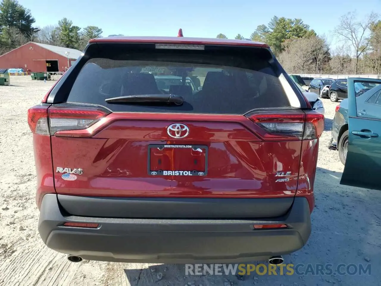 6 Photograph of a damaged car 2T3P1RFV8SW526152 TOYOTA RAV4 2025