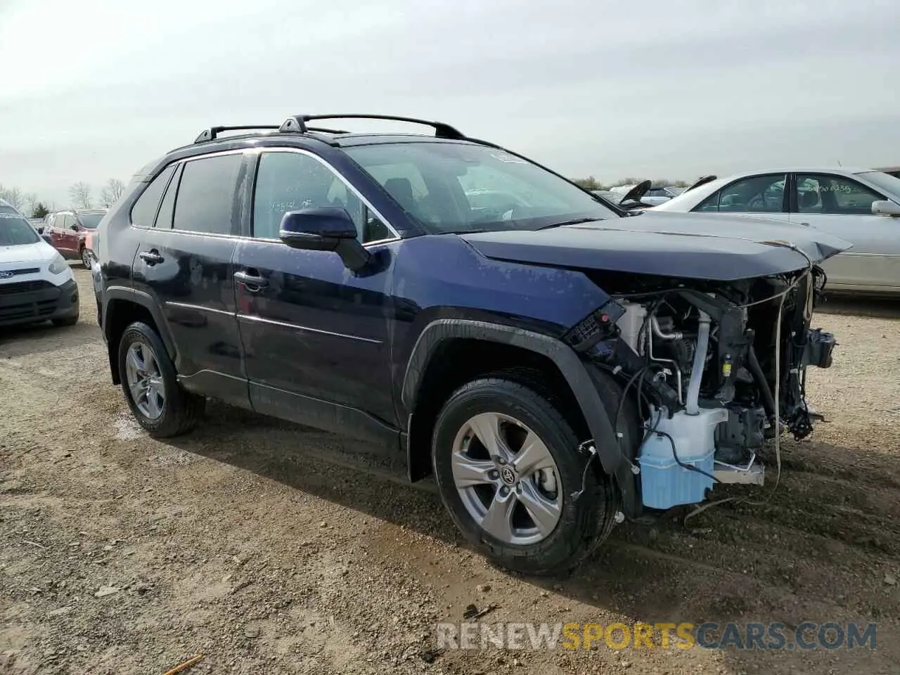 4 Photograph of a damaged car 2T3P1RFV9SW498023 TOYOTA RAV4 2025
