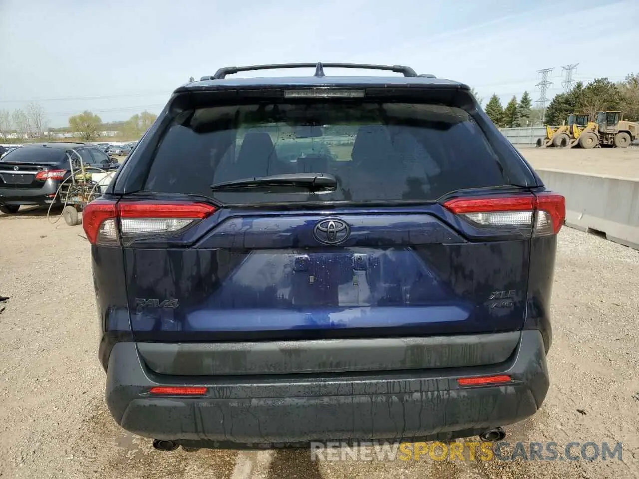 6 Photograph of a damaged car 2T3P1RFV9SW498023 TOYOTA RAV4 2025