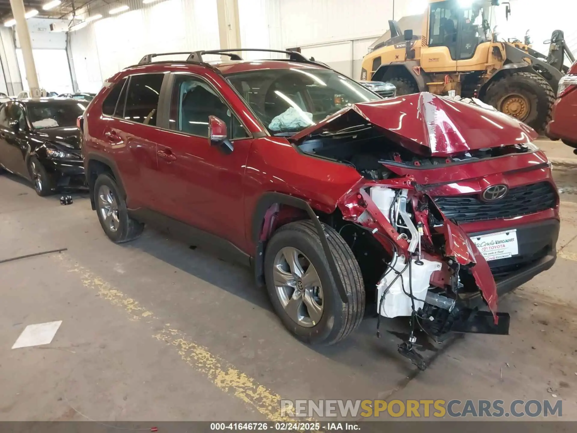 1 Photograph of a damaged car 2T3P1RFVXSW511331 TOYOTA RAV4 2025
