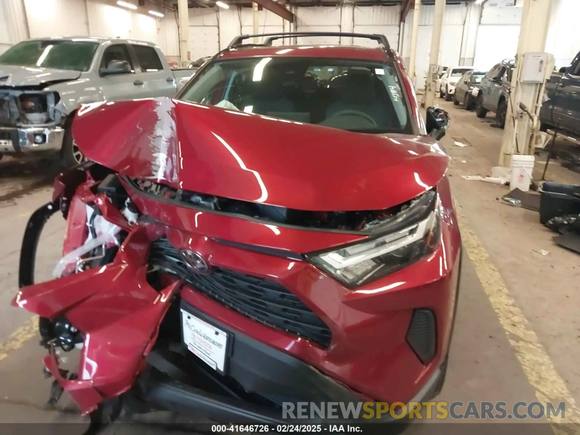 11 Photograph of a damaged car 2T3P1RFVXSW511331 TOYOTA RAV4 2025