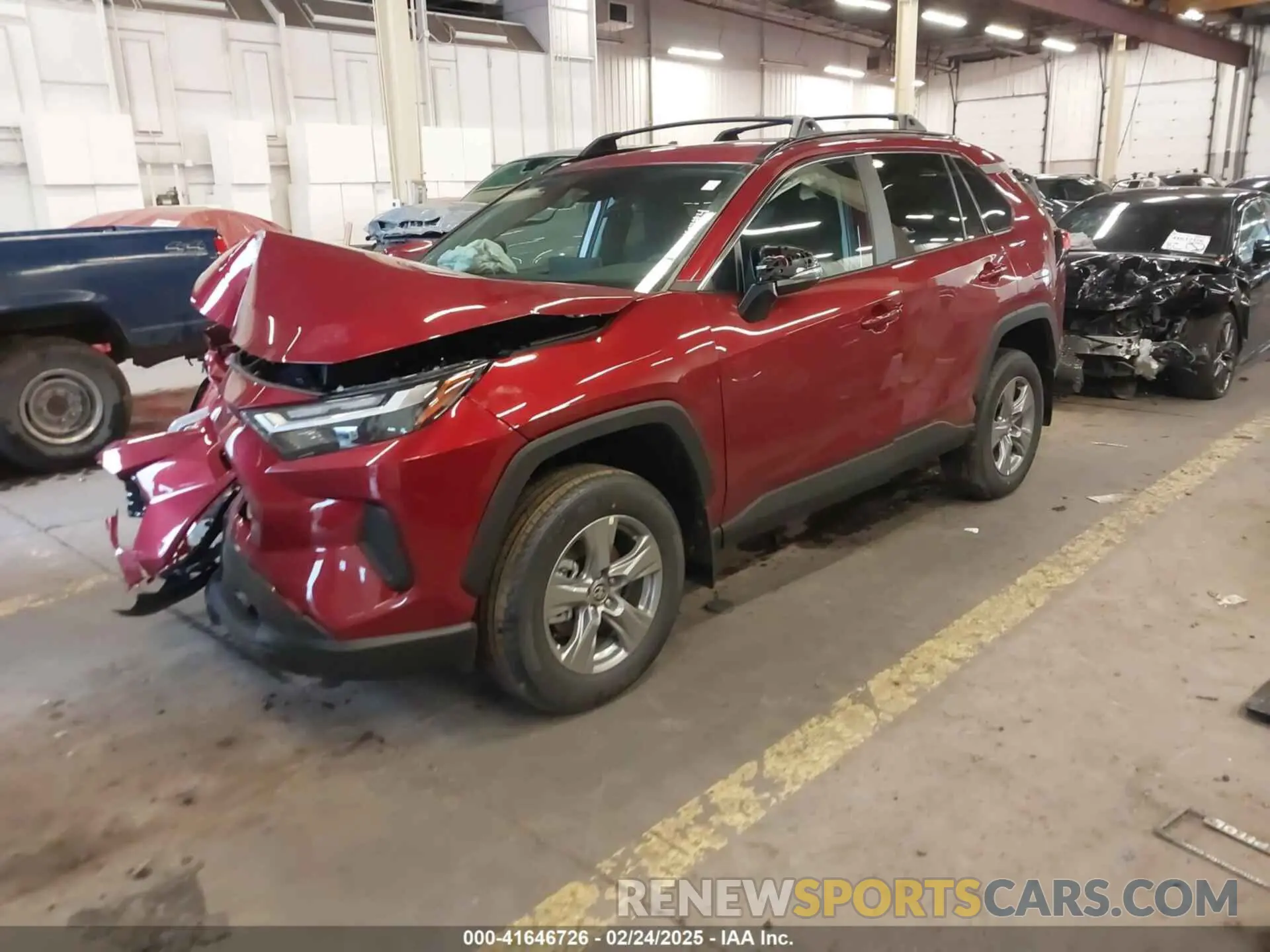 2 Photograph of a damaged car 2T3P1RFVXSW511331 TOYOTA RAV4 2025