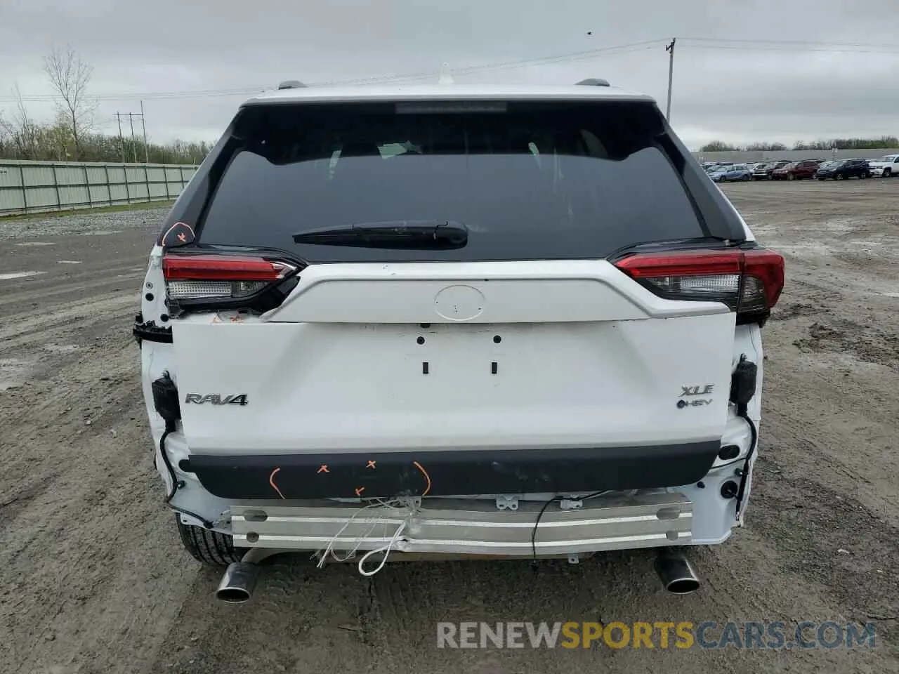 6 Photograph of a damaged car 2T3RWRFV3SW261182 TOYOTA RAV4 2025
