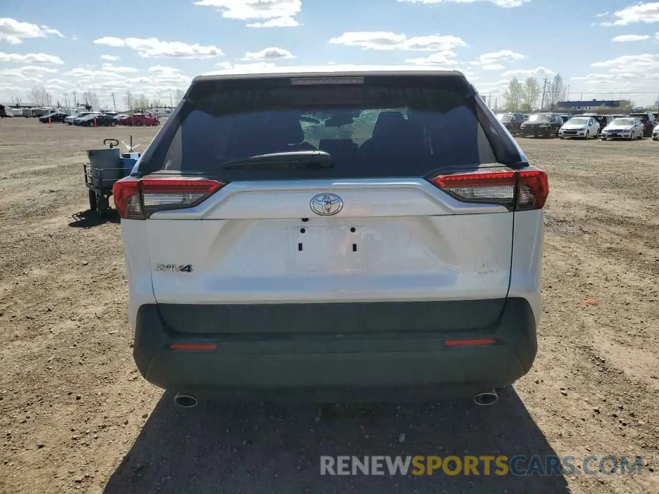 6 Photograph of a damaged car 2T3RWRFV9SW272946 TOYOTA RAV4 2025