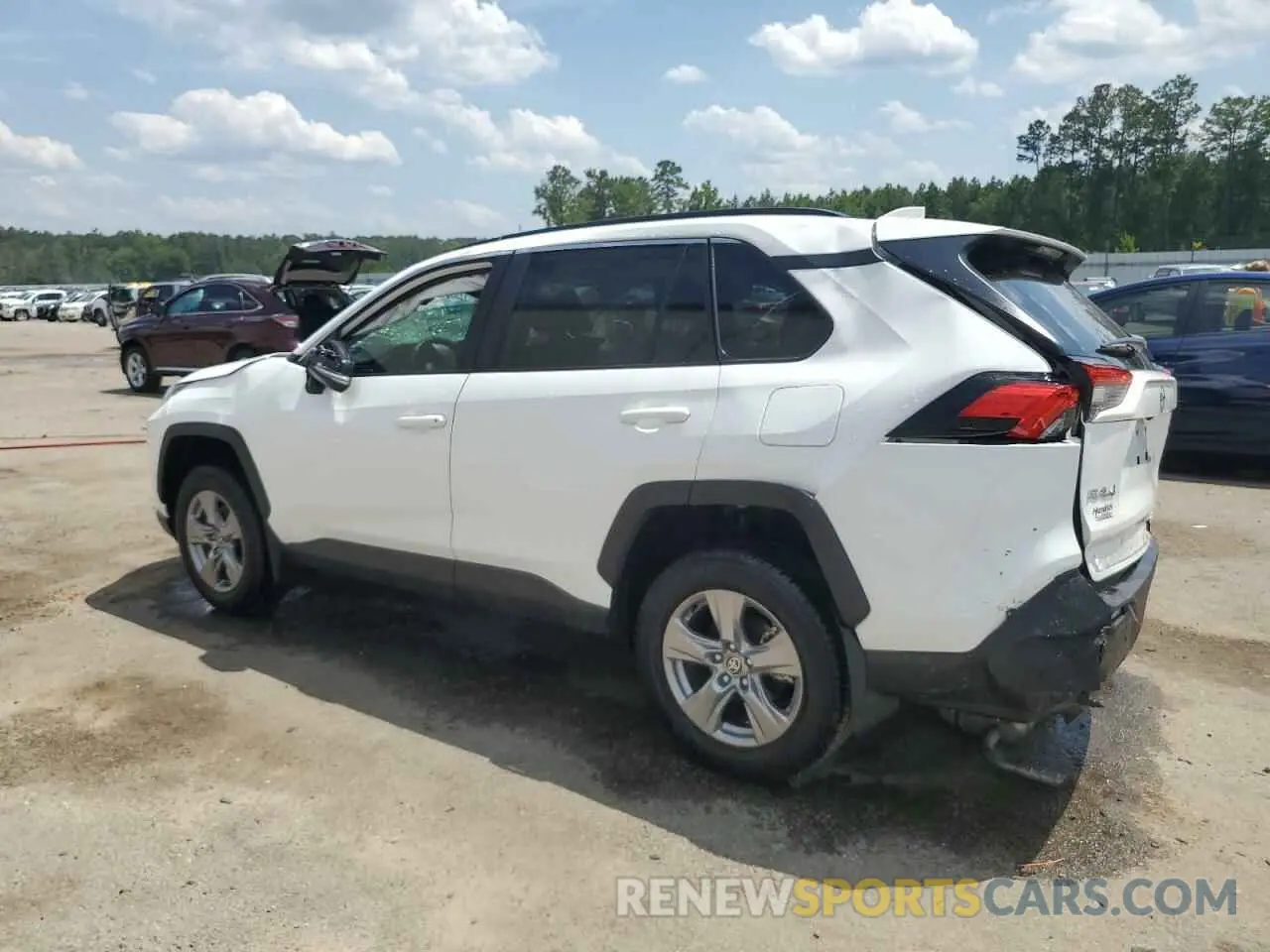2 Photograph of a damaged car 2T3W1RFV0SC304346 TOYOTA RAV4 2025