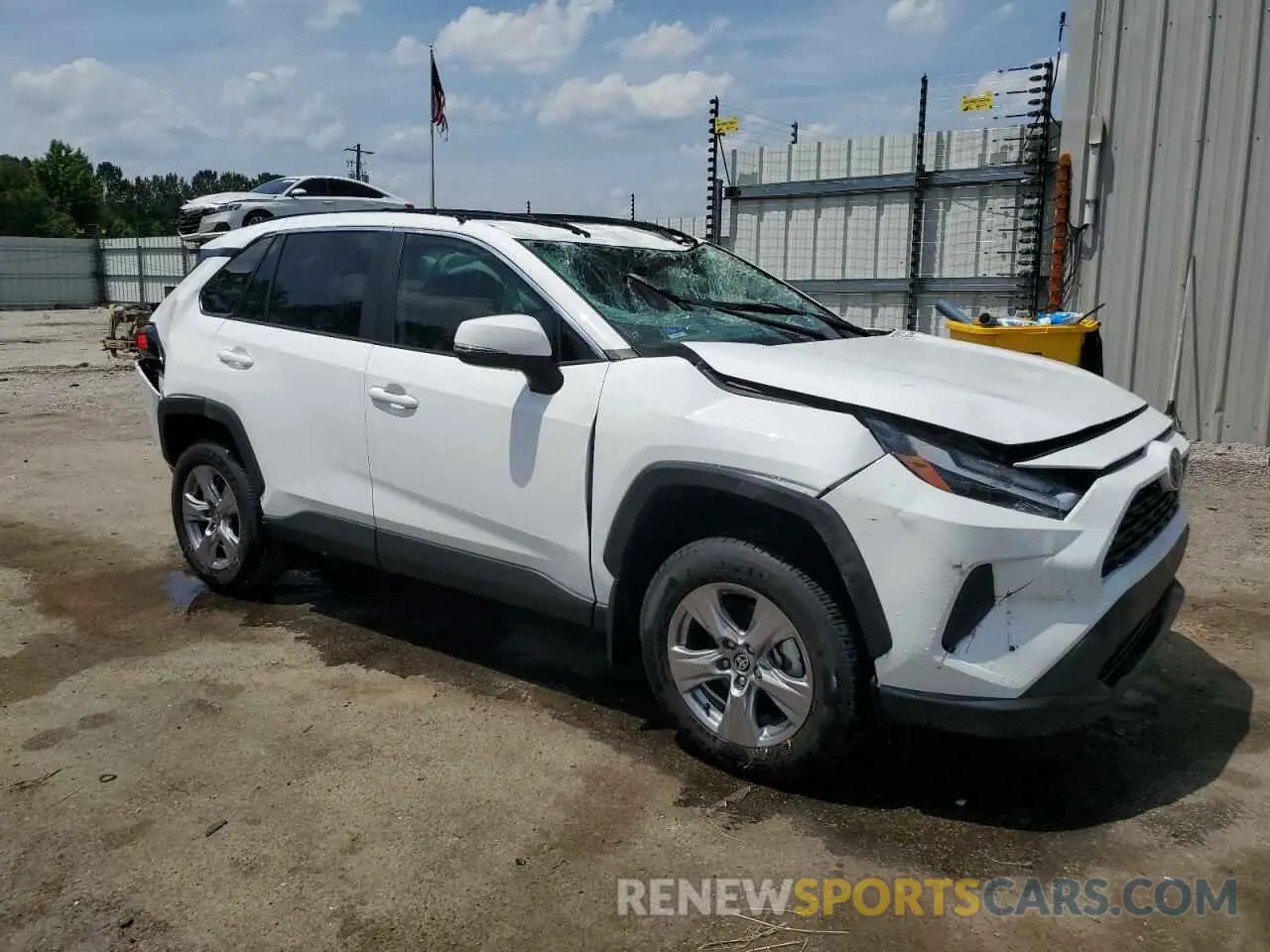 4 Photograph of a damaged car 2T3W1RFV0SC304346 TOYOTA RAV4 2025