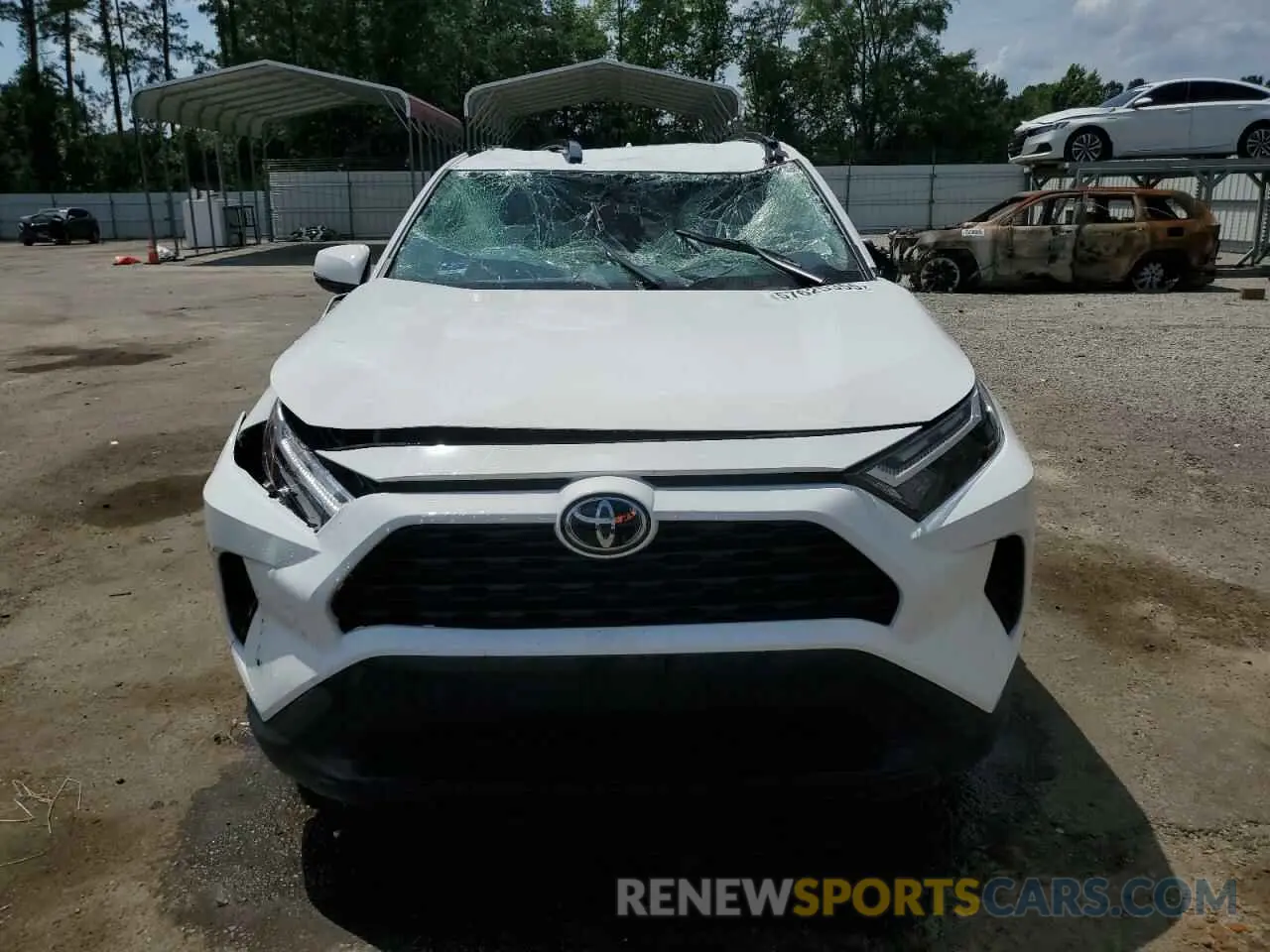 5 Photograph of a damaged car 2T3W1RFV0SC304346 TOYOTA RAV4 2025