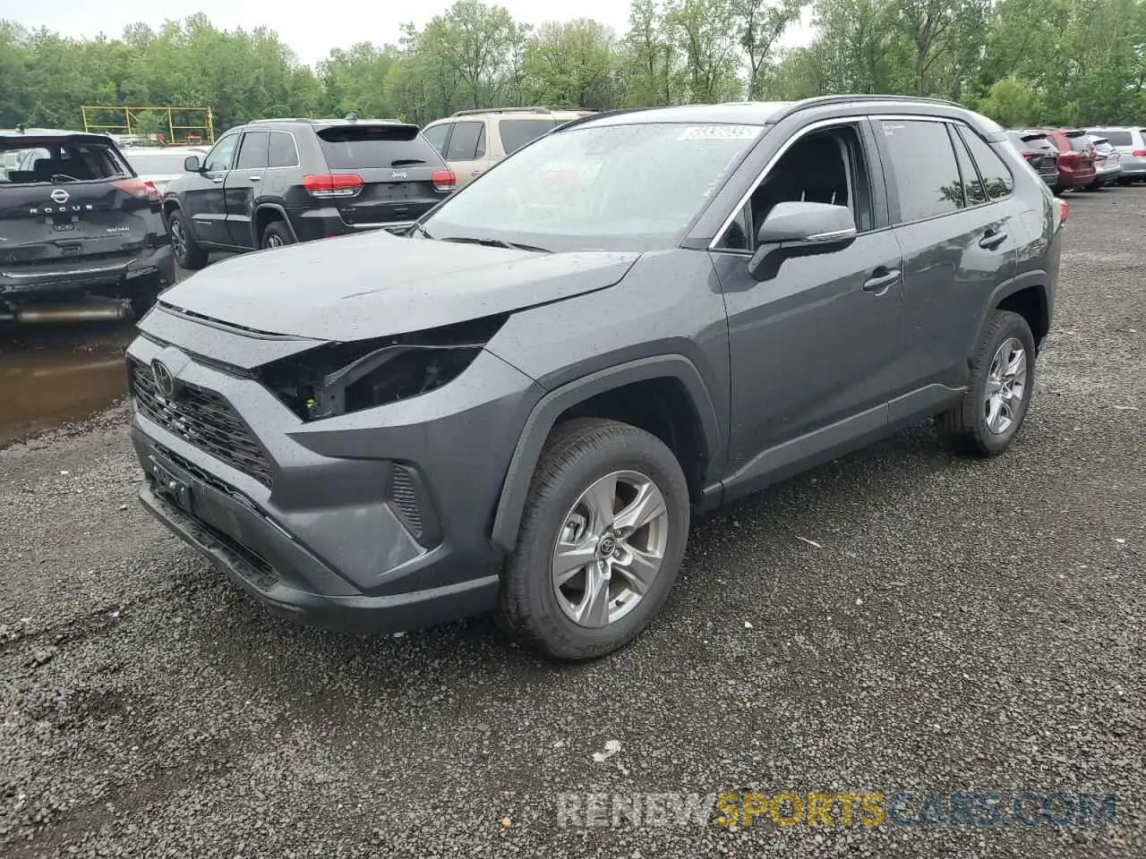 1 Photograph of a damaged car 2T3W1RFV0SC326542 TOYOTA RAV4 2025