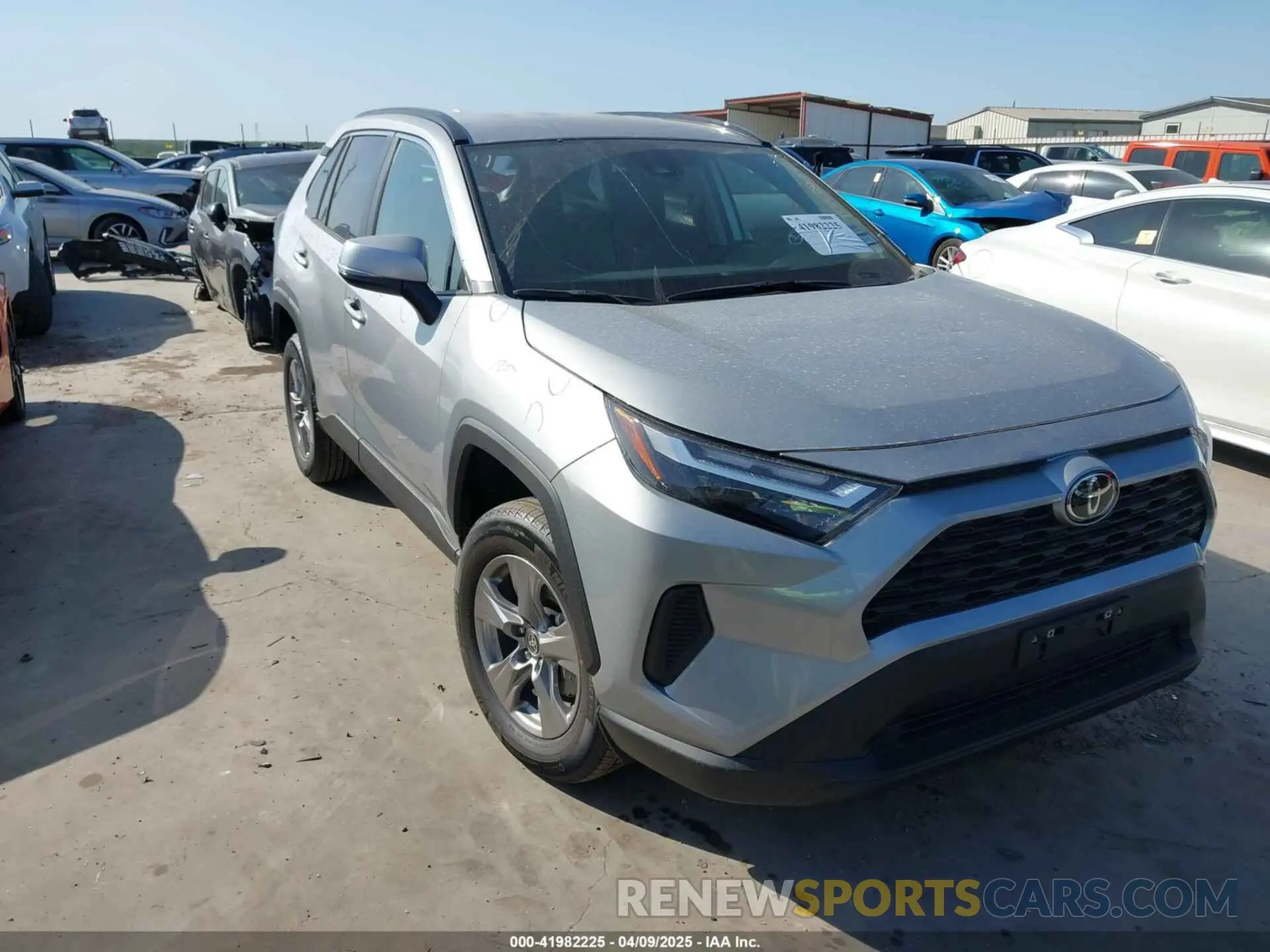 1 Photograph of a damaged car 2T3W1RFV0SW382317 TOYOTA RAV4 2025