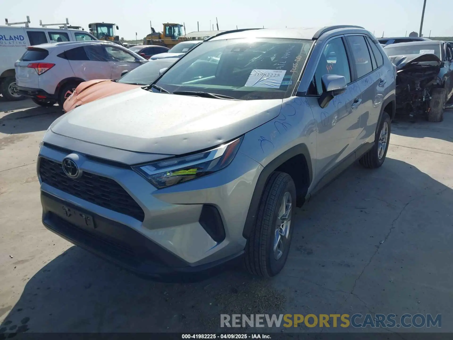 2 Photograph of a damaged car 2T3W1RFV0SW382317 TOYOTA RAV4 2025