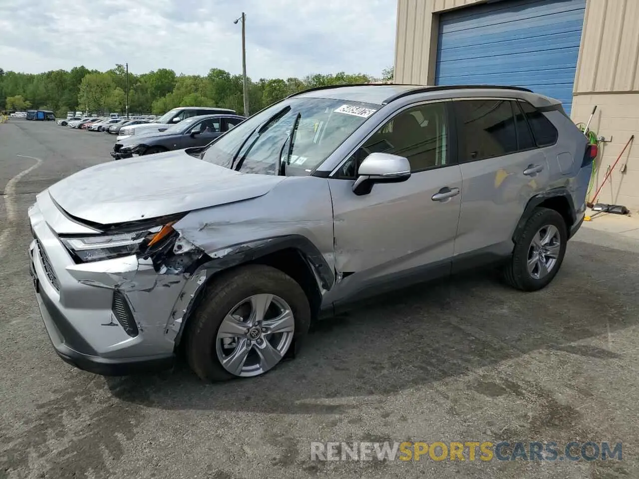 1 Photograph of a damaged car 2T3W1RFV1SC326632 TOYOTA RAV4 2025