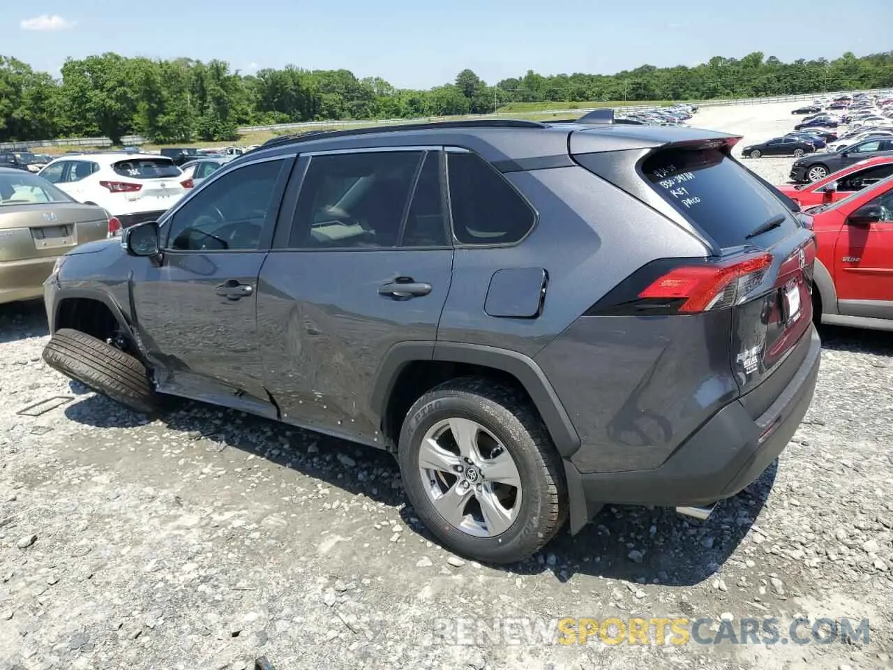 2 Photograph of a damaged car 2T3W1RFV2SC324081 TOYOTA RAV4 2025