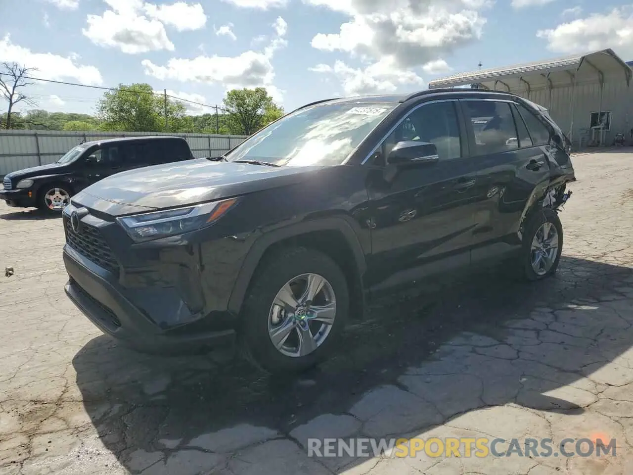 1 Photograph of a damaged car 2T3W1RFV2SW372677 TOYOTA RAV4 2025