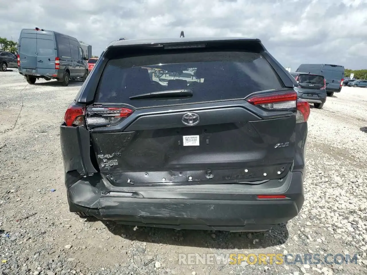 6 Photograph of a damaged car 2T3W1RFV4SC320968 TOYOTA RAV4 2025