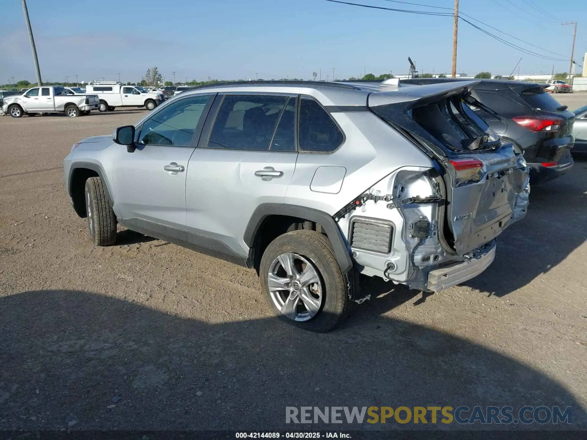 3 Photograph of a damaged car 2T3W1RFV4SW368002 TOYOTA RAV4 2025