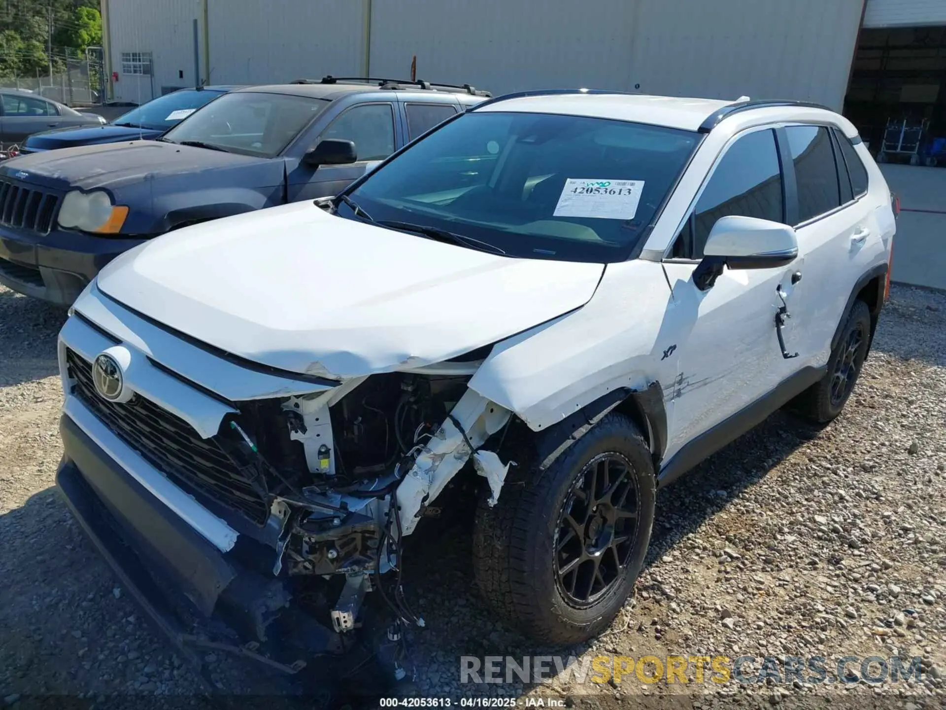 2 Photograph of a damaged car 2T3W1RFV7SC316459 TOYOTA RAV4 2025