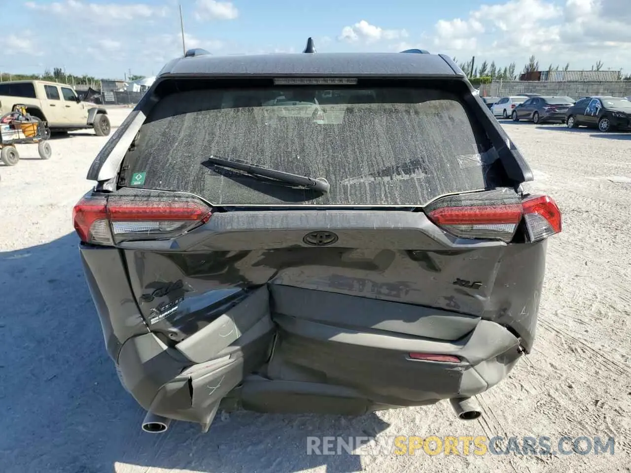 6 Photograph of a damaged car 2T3W1RFV8SC308175 TOYOTA RAV4 2025