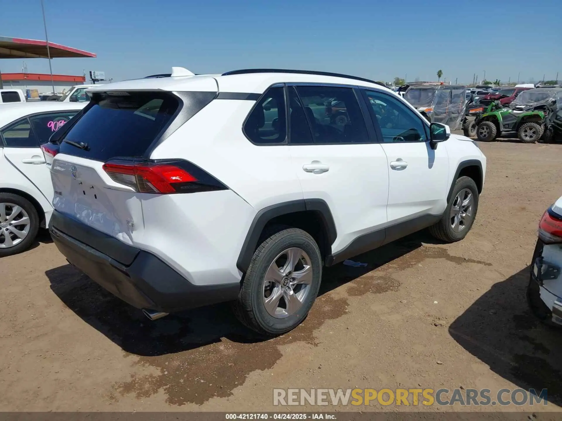 4 Photograph of a damaged car 2T3W1RFV8SW374059 TOYOTA RAV4 2025