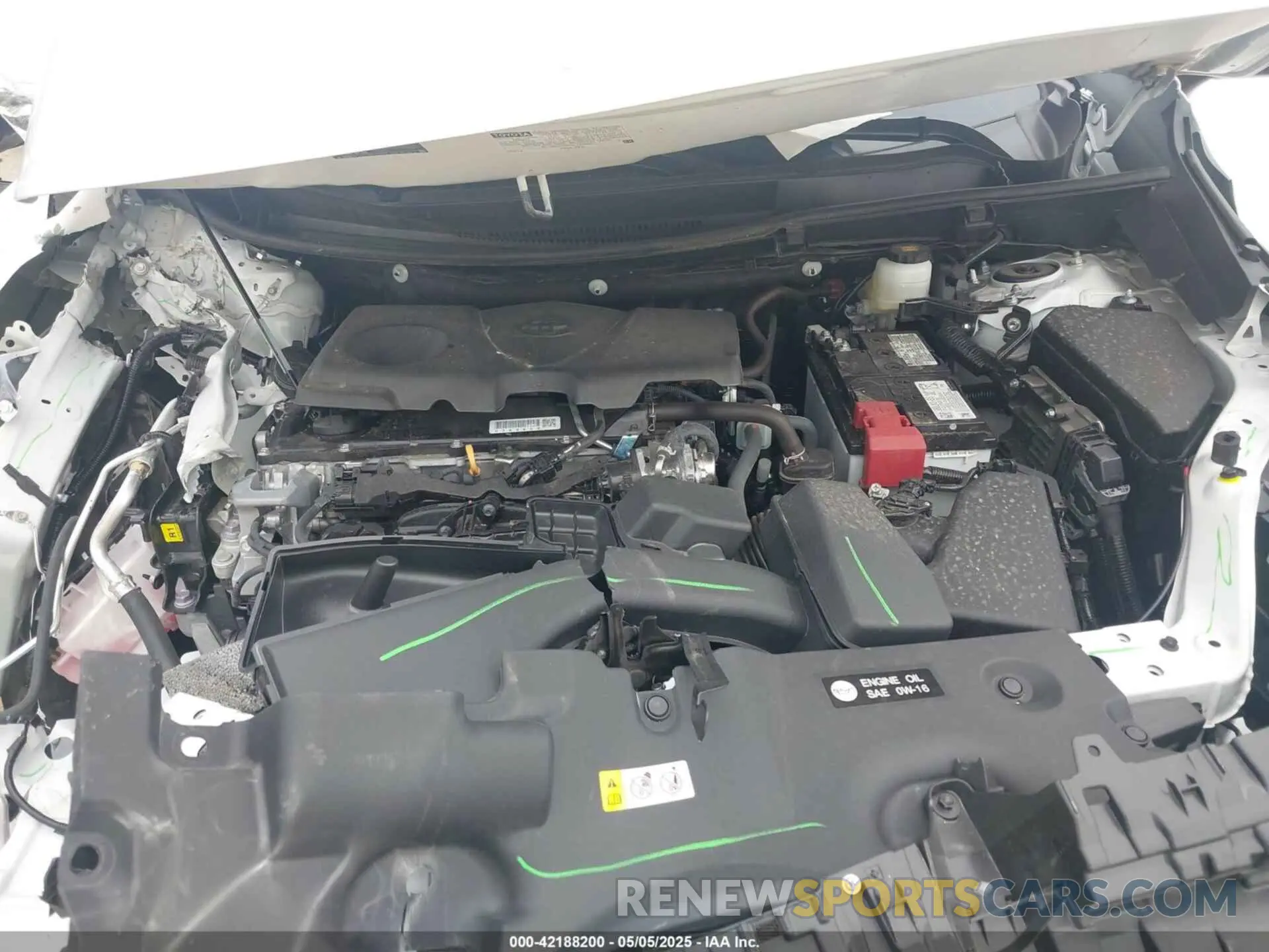 10 Photograph of a damaged car 2T3W1RFV9SW369324 TOYOTA RAV4 2025