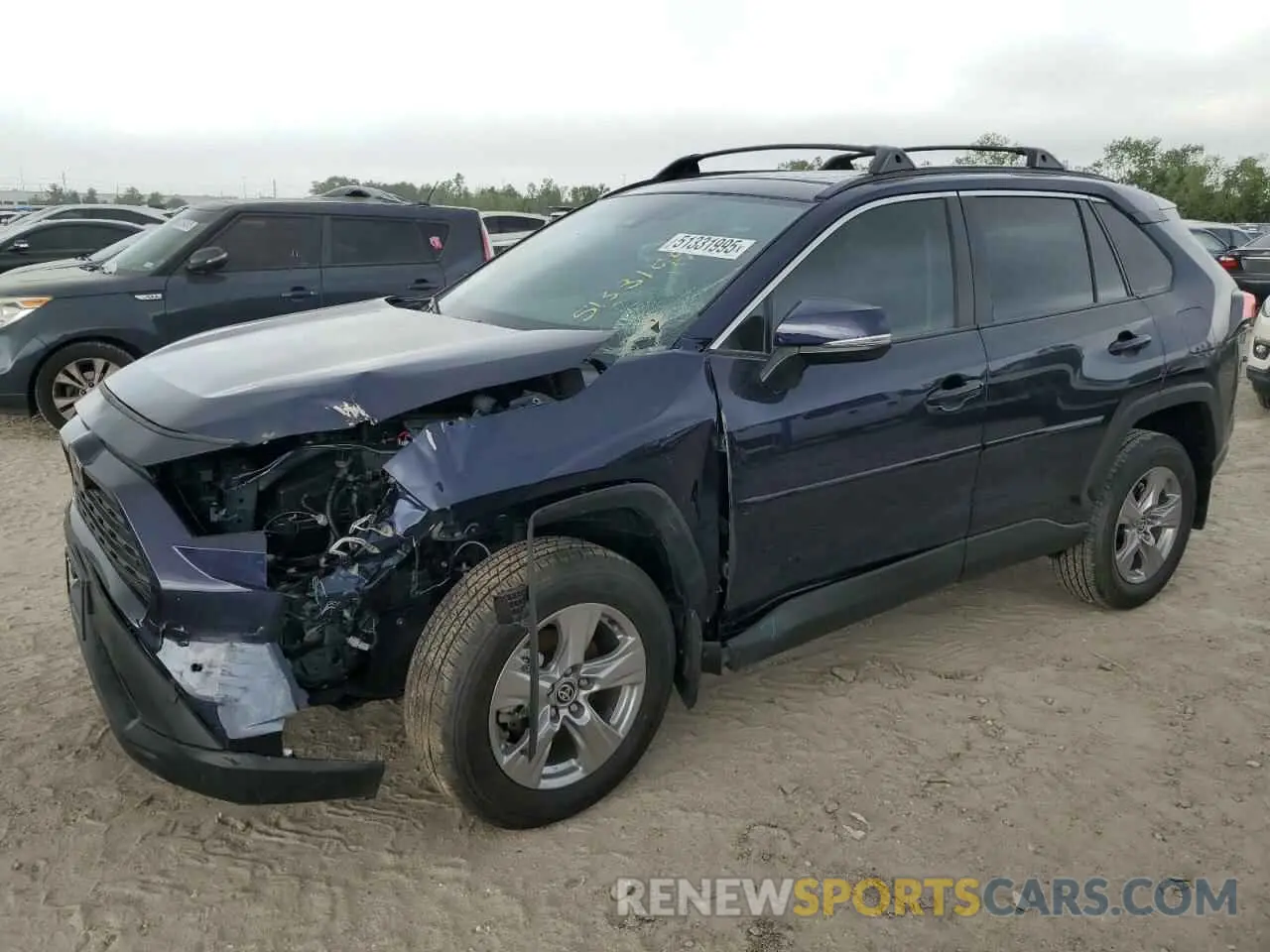 1 Photograph of a damaged car 2T3W1RFVXSW368361 TOYOTA RAV4 2025