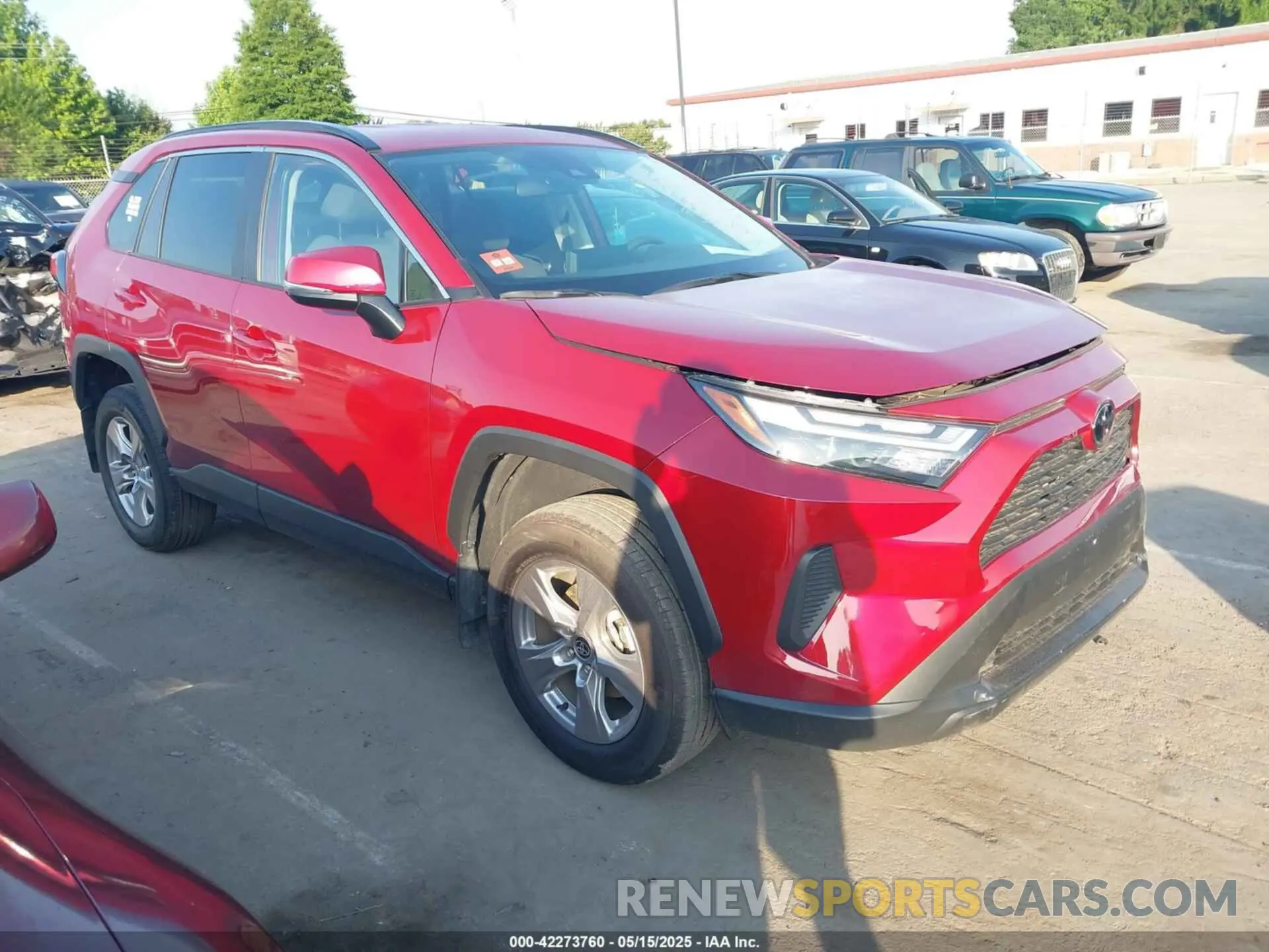 1 Photograph of a damaged car 2T3W1RFVXSW374788 TOYOTA RAV4 2025