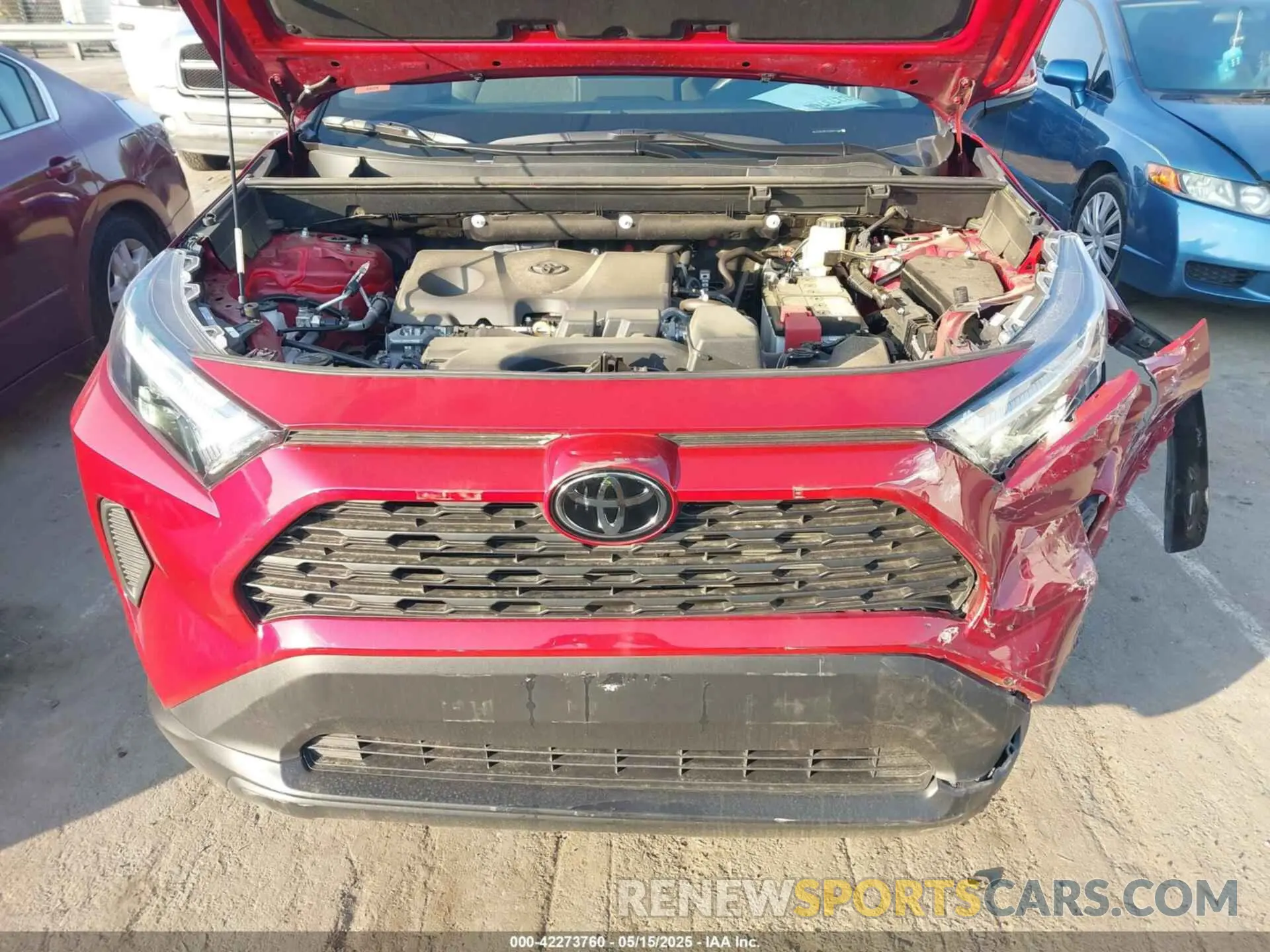 10 Photograph of a damaged car 2T3W1RFVXSW374788 TOYOTA RAV4 2025