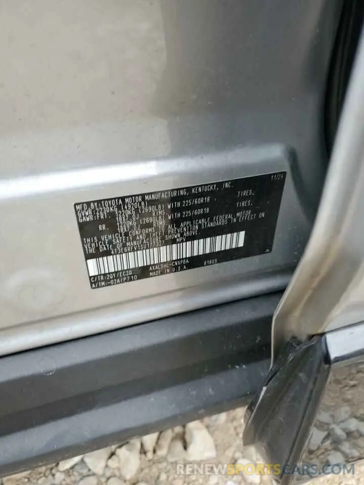 14 Photograph of a damaged car 4T3E6RFV1SU177327 TOYOTA RAV4 2025