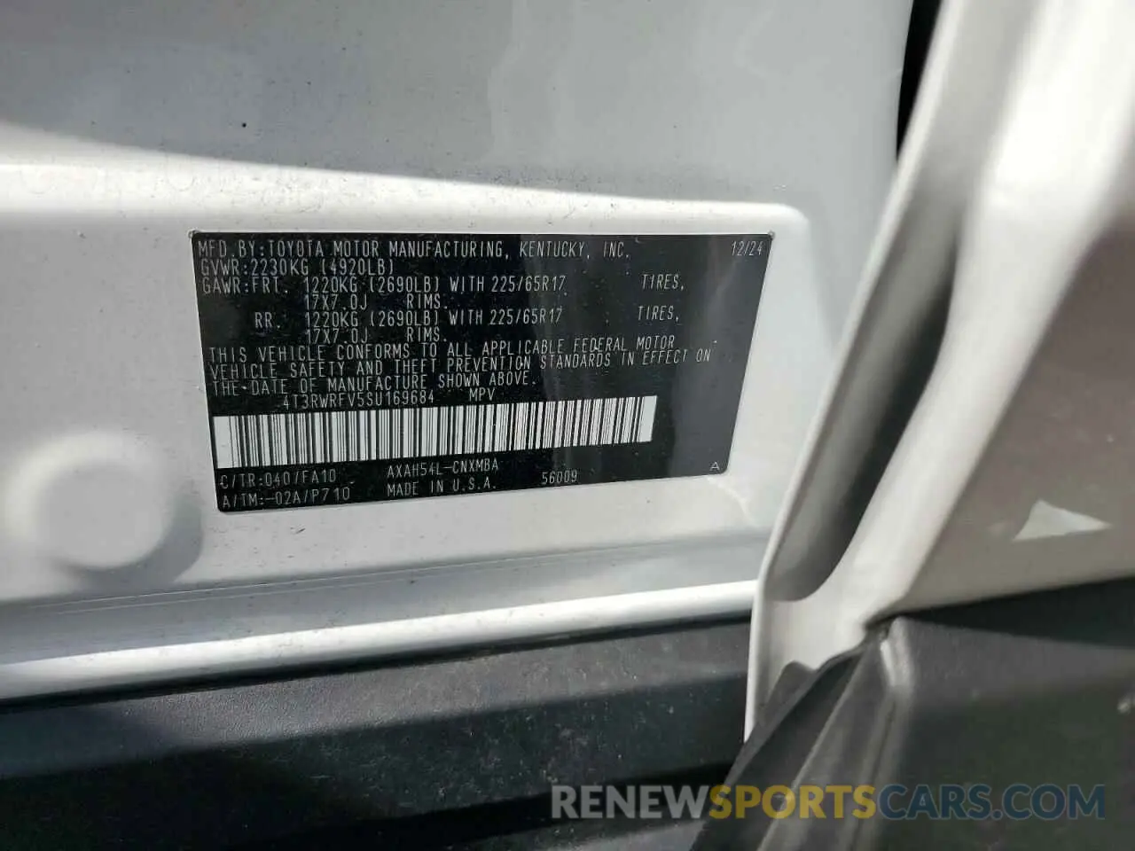 14 Photograph of a damaged car 4T3RWRFV5SU169684 TOYOTA RAV4 2025