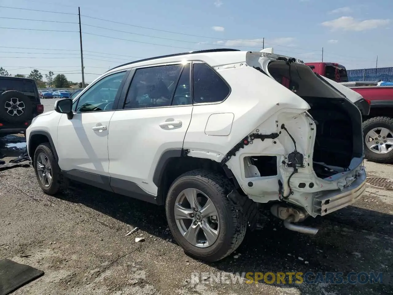 2 Photograph of a damaged car 4T3RWRFV5SU169684 TOYOTA RAV4 2025