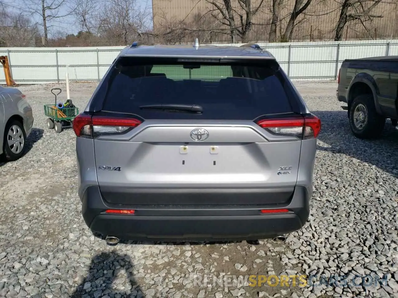 6 Photograph of a damaged car JTMB6RFV8SD158578 TOYOTA RAV4 2025