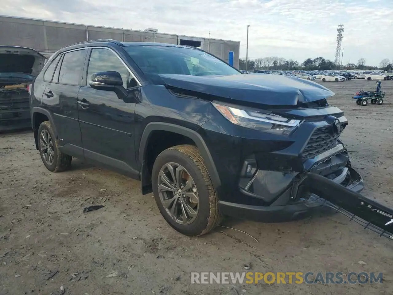4 Photograph of a damaged car JTMB6RFV9SD154846 TOYOTA RAV4 2025