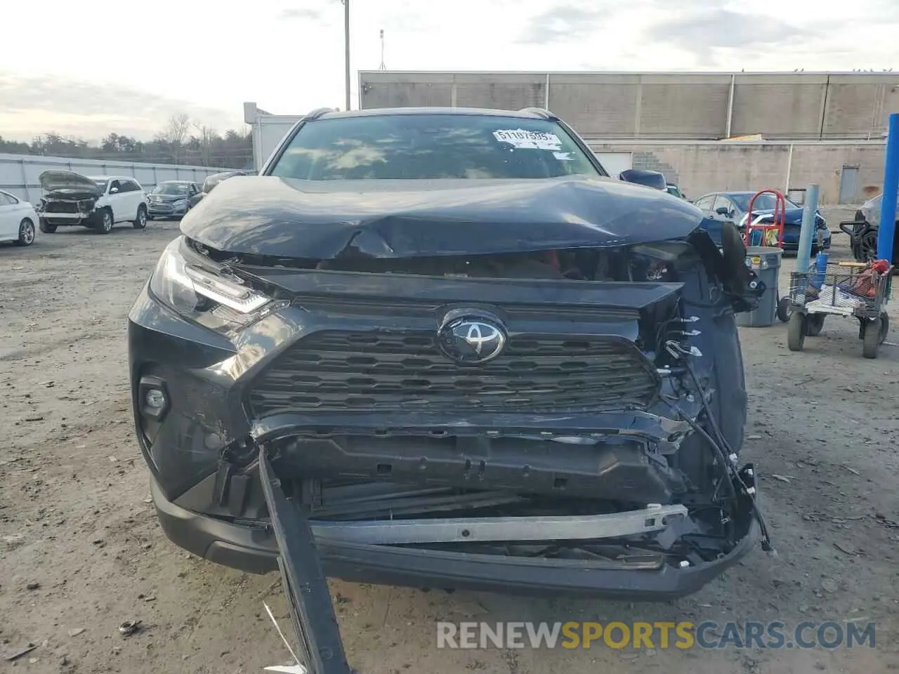 5 Photograph of a damaged car JTMB6RFV9SD154846 TOYOTA RAV4 2025