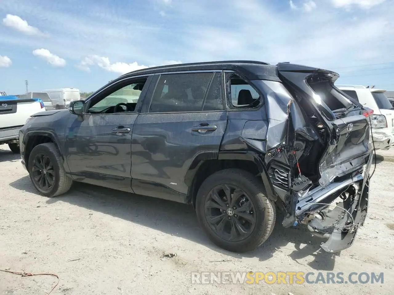 2 Photograph of a damaged car JTME6RFV4SD574043 TOYOTA RAV4 2025