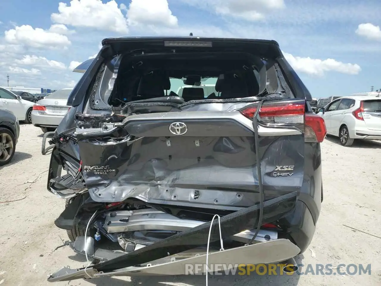 6 Photograph of a damaged car JTME6RFV4SD574043 TOYOTA RAV4 2025