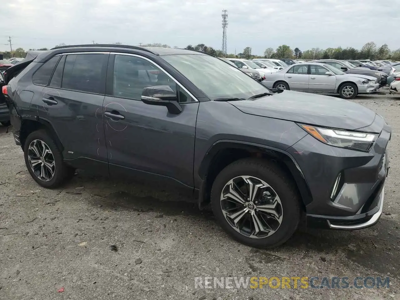 4 Photograph of a damaged car JTMEB3FV2SD242465 TOYOTA RAV4 2025