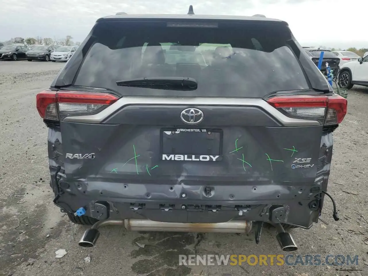 6 Photograph of a damaged car JTMEB3FV2SD242465 TOYOTA RAV4 2025