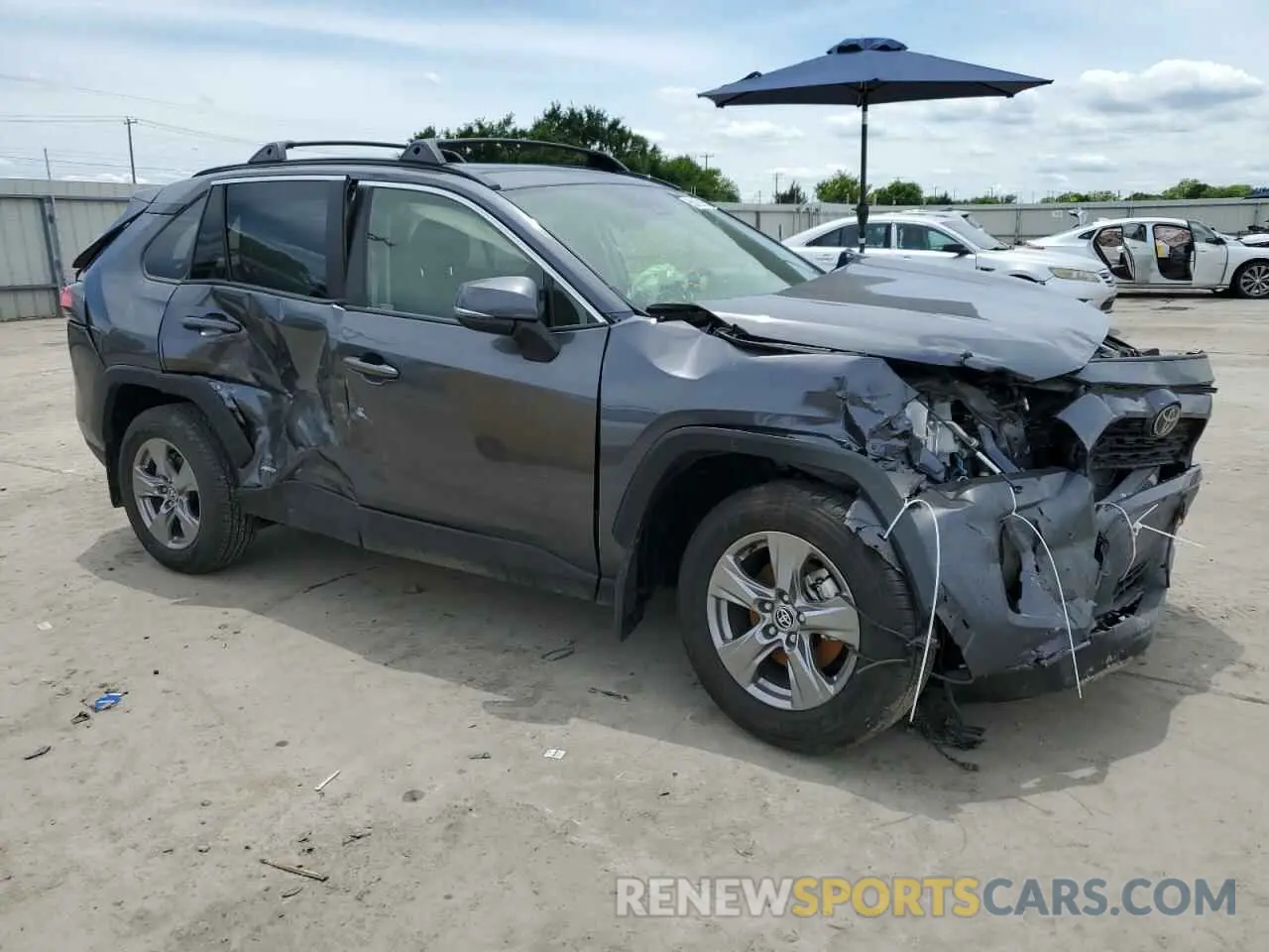4 Photograph of a damaged car JTMRWRFV4SD277582 TOYOTA RAV4 2025