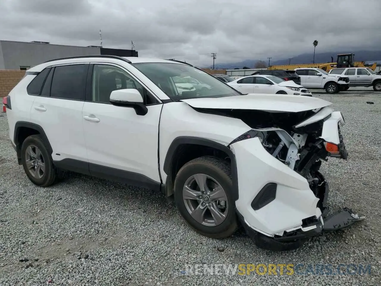 4 Photograph of a damaged car JTMRWRFV5SD281835 TOYOTA RAV4 2025