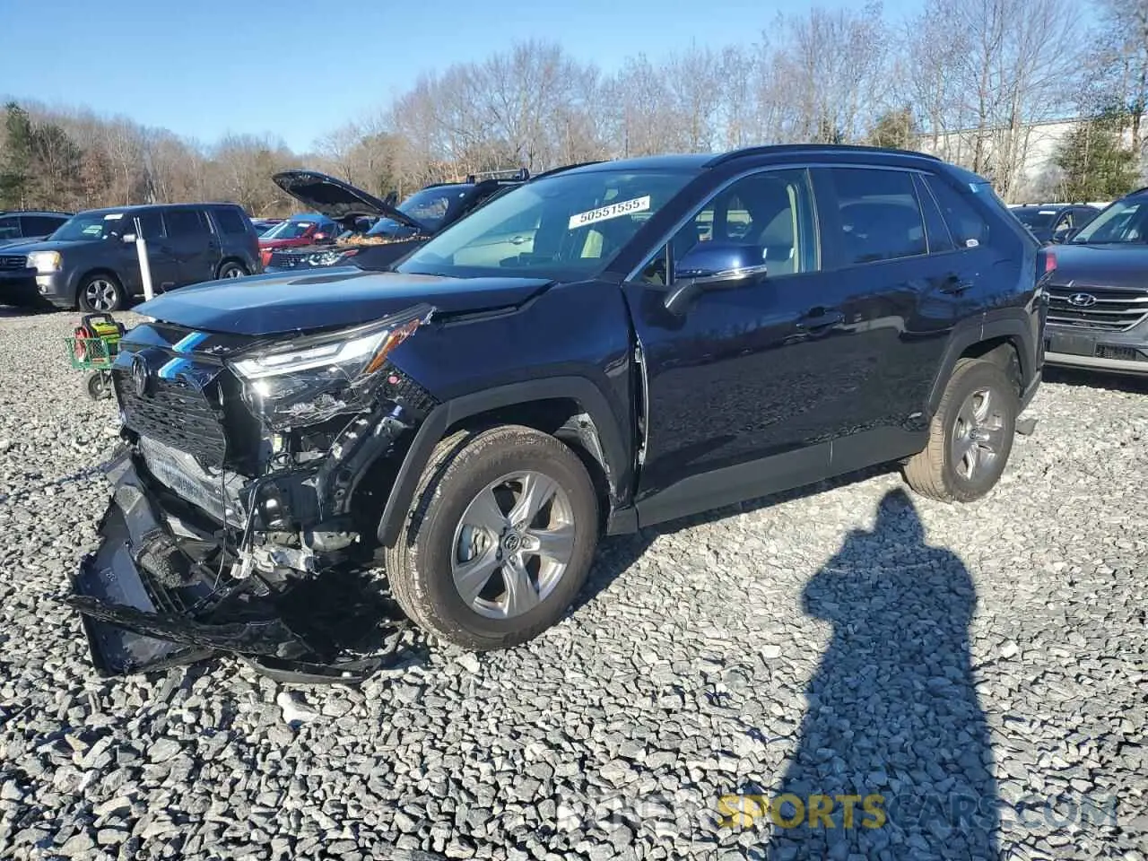 1 Photograph of a damaged car JTMRWRFV6SD284498 TOYOTA RAV4 2025