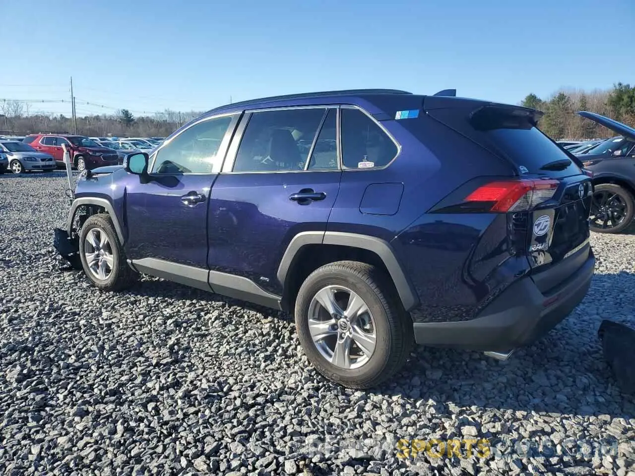 2 Photograph of a damaged car JTMRWRFV6SD284498 TOYOTA RAV4 2025