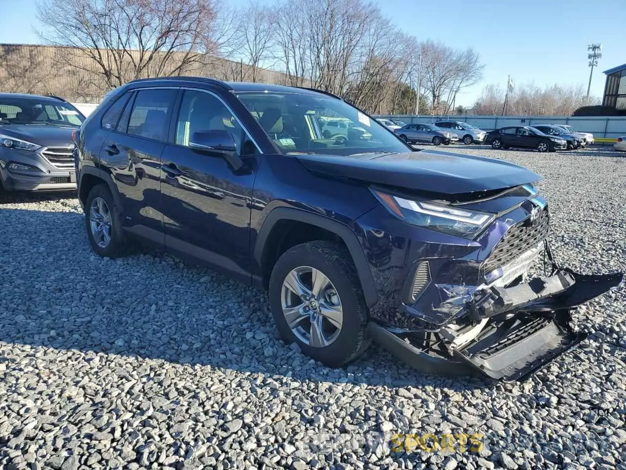 4 Photograph of a damaged car JTMRWRFV6SD284498 TOYOTA RAV4 2025