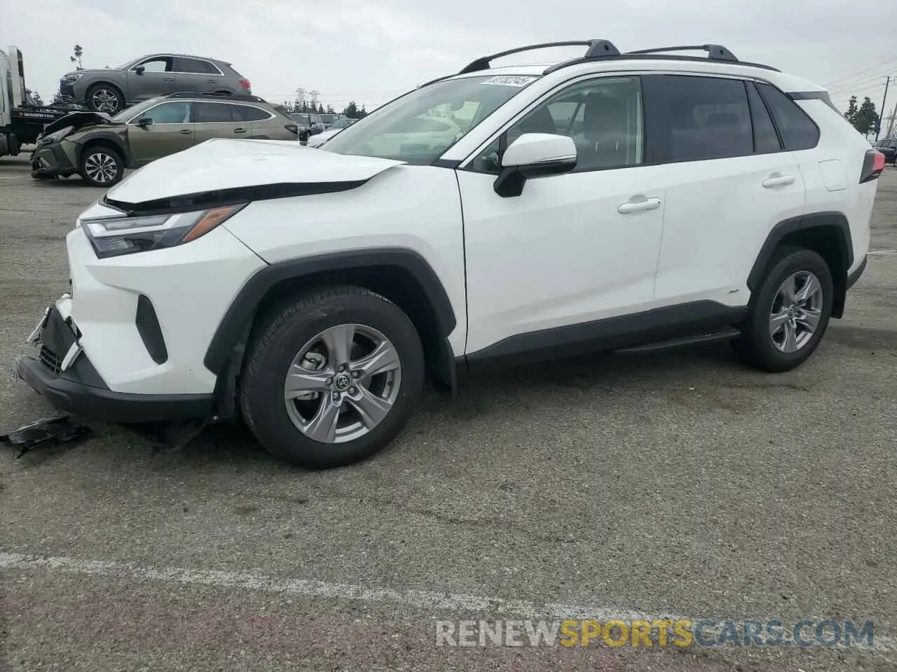 1 Photograph of a damaged car JTMRWRFV8SD284583 TOYOTA RAV4 2025