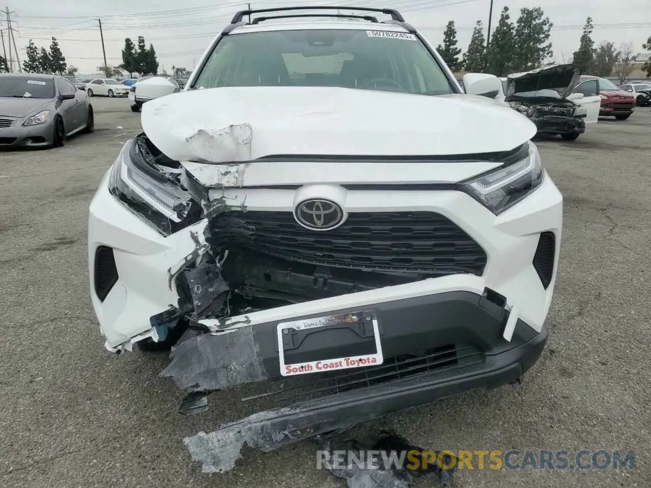 5 Photograph of a damaged car JTMRWRFV8SD284583 TOYOTA RAV4 2025