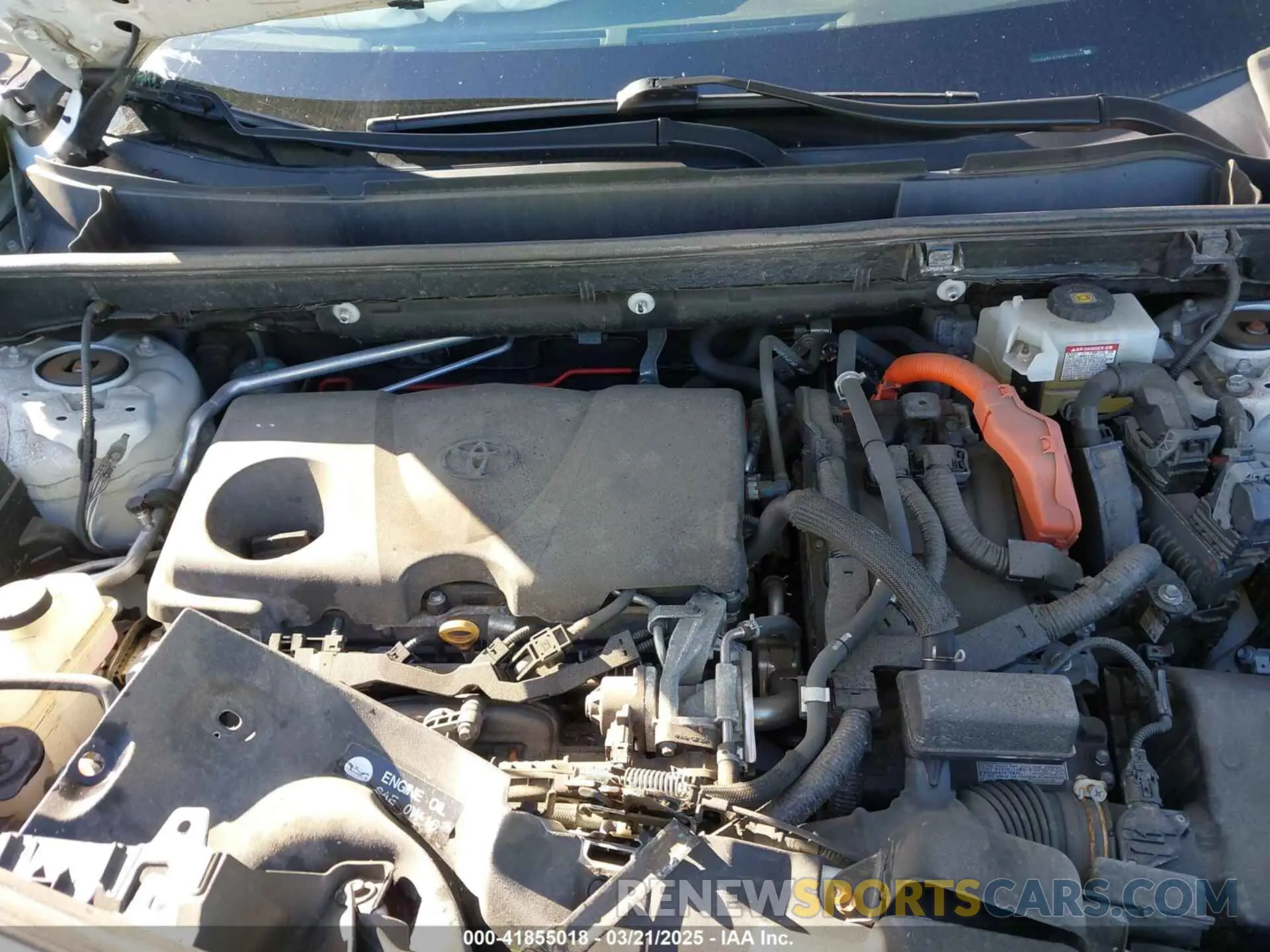 10 Photograph of a damaged car 2T3DWRFV2KW024113 TOYOTA RAV4 HYBRID 2019