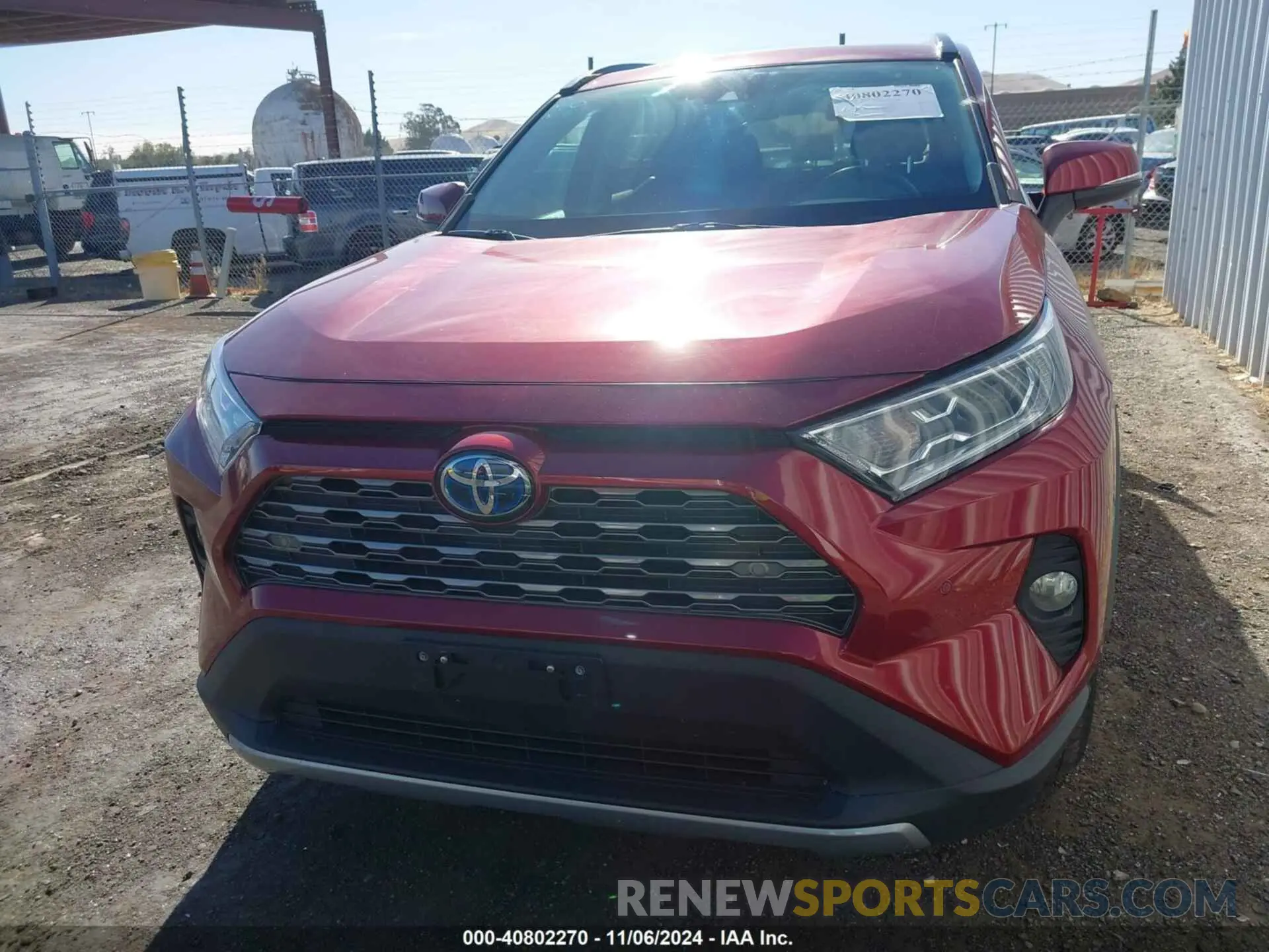 13 Photograph of a damaged car 2T3DWRFV2KW032583 TOYOTA RAV4 HYBRID 2019