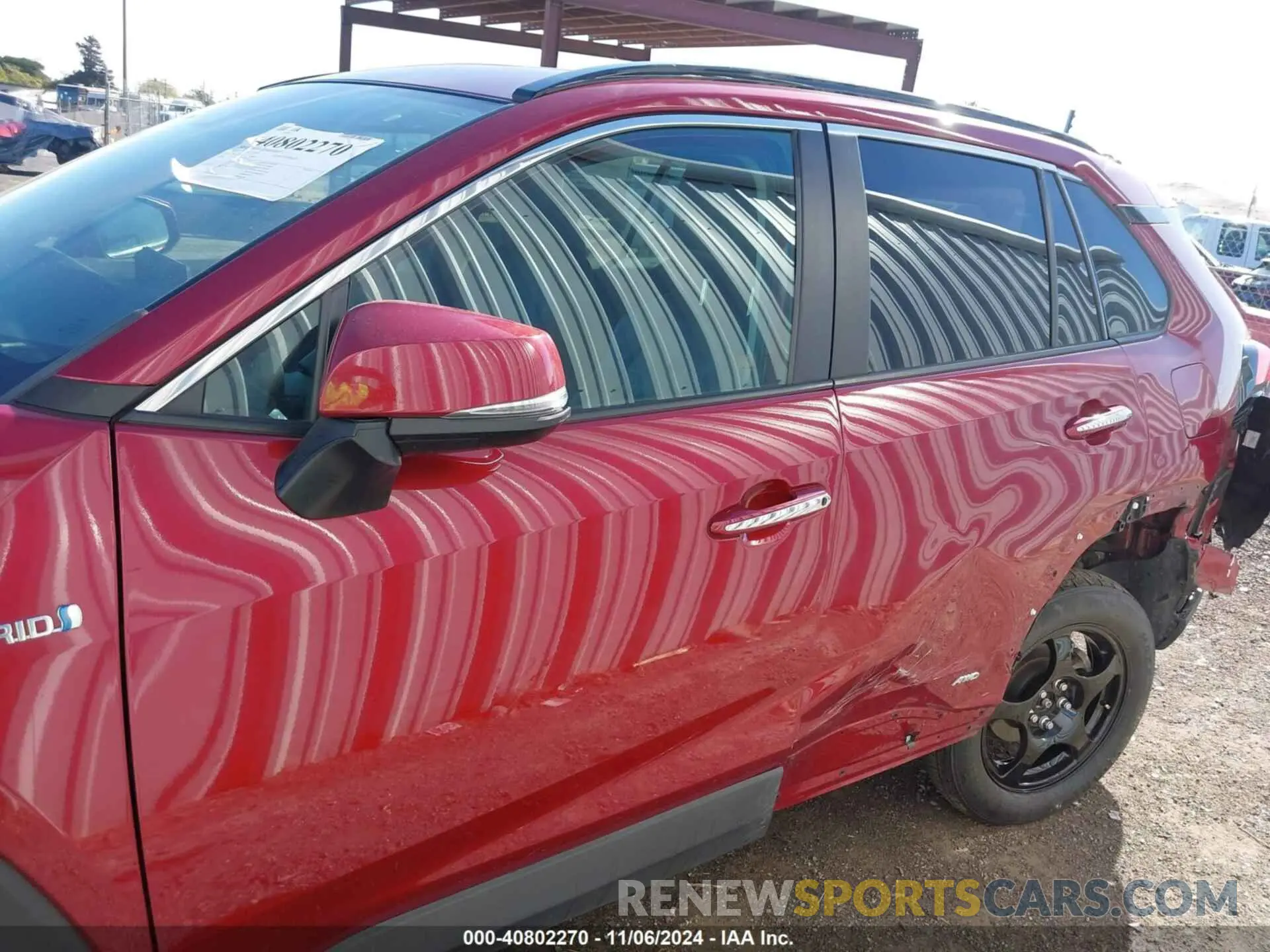 15 Photograph of a damaged car 2T3DWRFV2KW032583 TOYOTA RAV4 HYBRID 2019