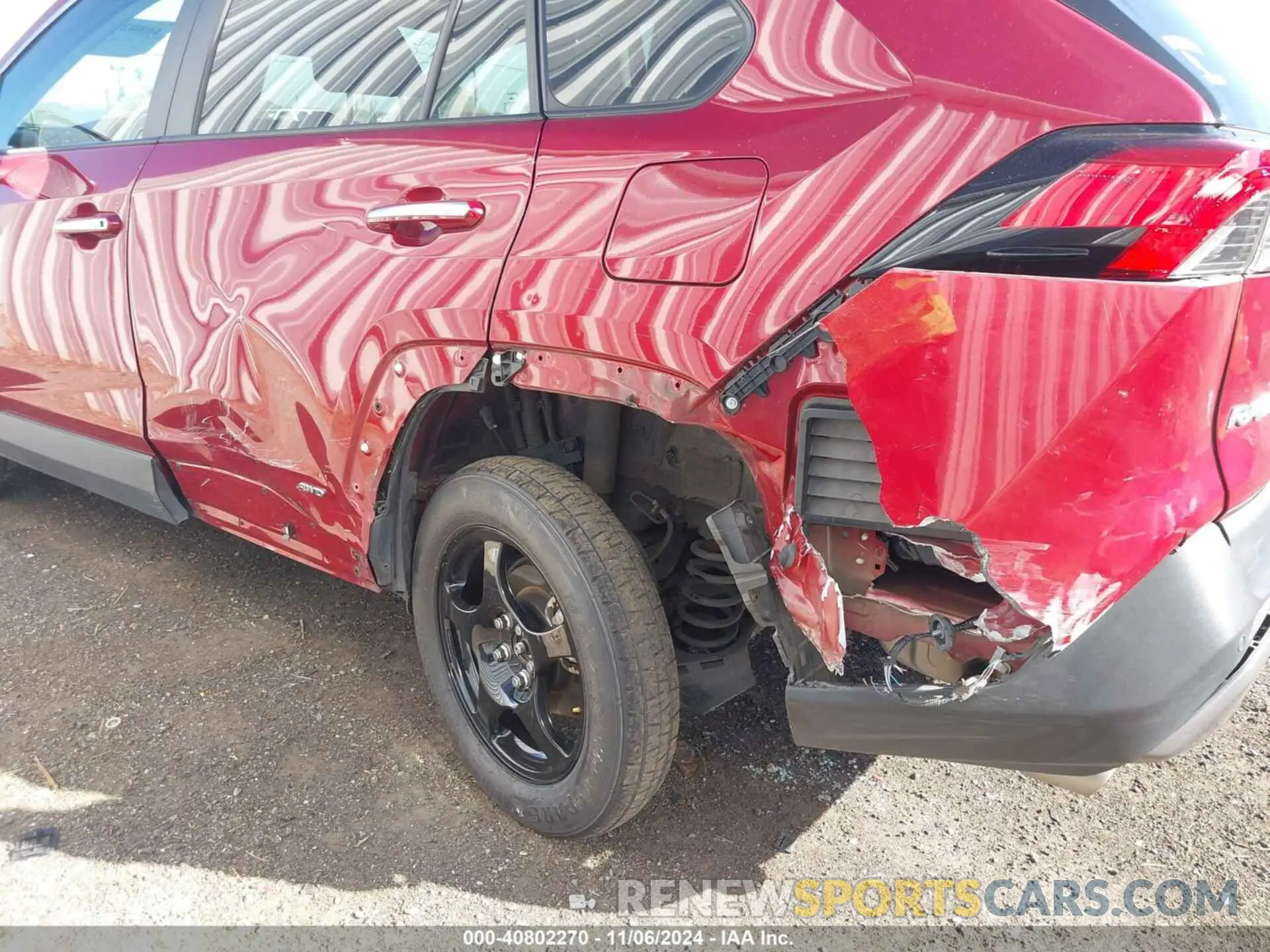 6 Photograph of a damaged car 2T3DWRFV2KW032583 TOYOTA RAV4 HYBRID 2019